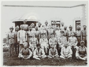 兵士のグループ、1914-15
